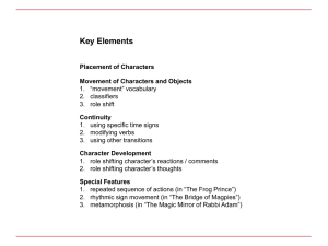 Sign Language Storytelling: Key Elements & Exercises