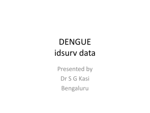 DENGUE idsurv data
