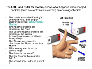 Left & Right Hand Rules: Motors & Generators Explained