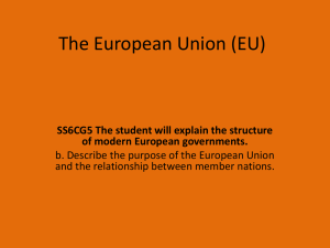 The European Union (EU)
