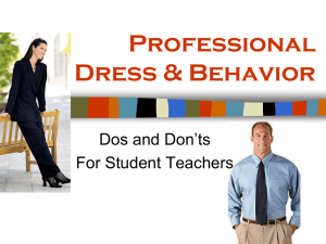 Professional Dress