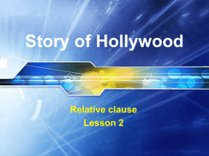 History of Hollywood