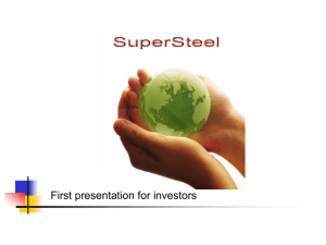 SuperSteel nano-technology