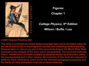 College Physics Chapter 1: Units, Measurement, Problem Solving