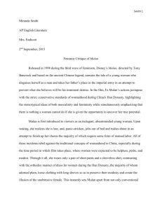 Feminist Critique of Mulan: Gender Roles & Empowerment