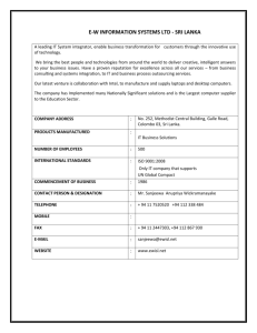 COMPANY PROFILE