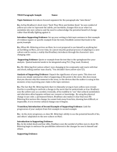 TISAS Paragraph Structure: Literary Analysis Guide