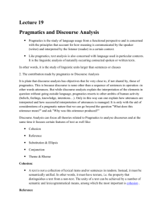 Lecture 19 Notes