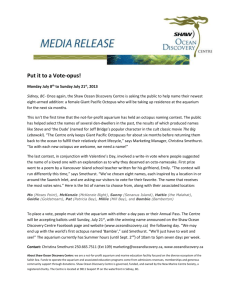 Name Voteopus! - Shaw Ocean Discovery Centre