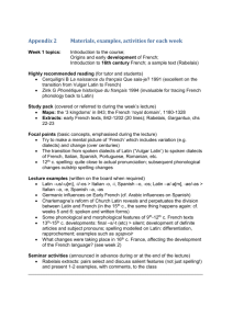 Appendix 2 - LLAS Centre for Languages, Linguistics and Area