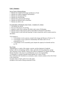 Human Nature: Traits, Principles, and Definitions
