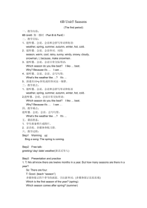 6B Unit5 Seasons