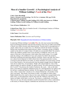 Lord of the Flies: A Psychological Analysis