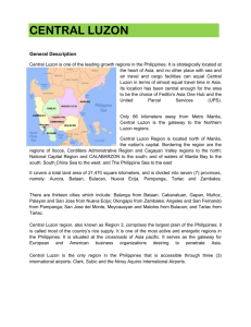 Central Luzon: Geography, Travel, and Facts