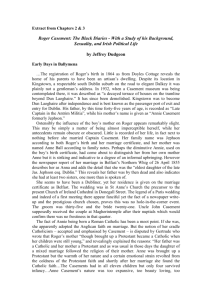 Roger Casement: Early Life & Family - Biography Extract