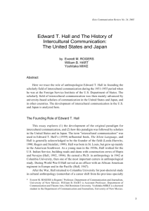 Edward T. Hall & Intercultural Communication: US & Japan
