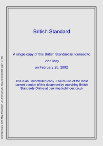 BS 970-3:1991: Wrought Steel Bright Bars Specification
