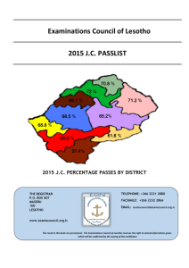 2015 Junior Certificate Results