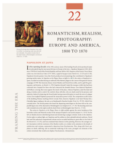 Romanticism, Realism, Photography: 1800-1870
