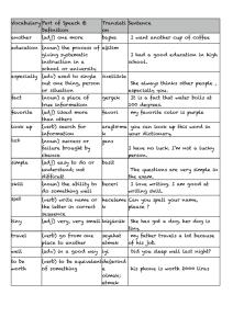 chapter 4 vocab