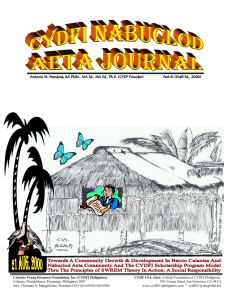 Nabuclod Aeta Journal