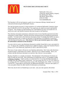 McDonald's - Jeffrey A. Ackermann
