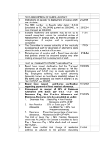 Indian Railways Staff Management Circulars 2004