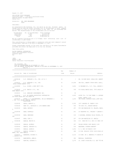 August 17, 2007 PHILIPPINE STOCK EXCHANGE Disclosure Dept