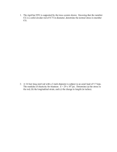 Structural Mechanics Problems: Stress & Deformation