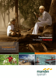Bank Syariah Mandiri 2013 Annual Report