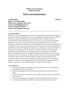 EN 222- Texts and Representations Course Syllabus.docx