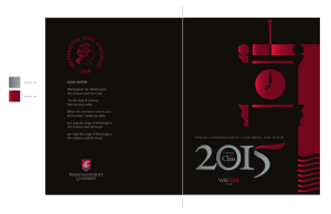 WSU Commencement Program, Spring 2015