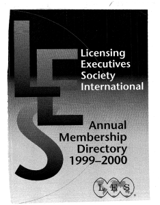 Licensing Executives Society International