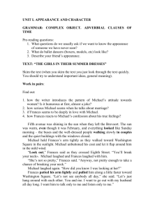 English Grammar & Reading: Complex Object, Time Clauses