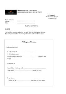 B1 English Worksheet: Listening, Reading, Vocabulary