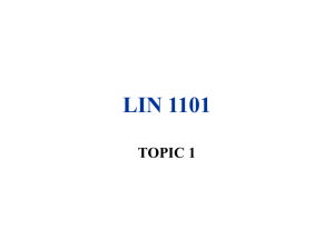 Topic 1
