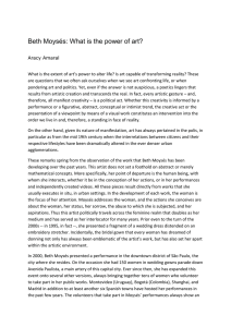 Aracy Amaral 'Beth Moys s: What is the Power of Art?' text version