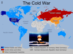 Cold War: Origins, Key Events & Collapse - Presentation