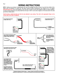 Guitar Pickup Wiring Instructions: WD Music Products Guide