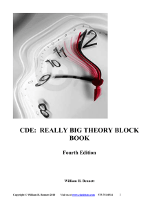 Debate Theory Block Book: Counterplans, Topicality, Fiat