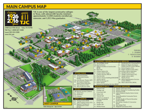 TJC Campus Map: Tyler Junior College Navigation
