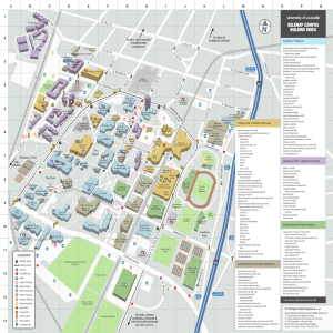 Mappa del Campus Belknap dell'Università di Louisville