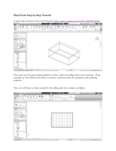 ElumTools Step-by-Step Tutorial