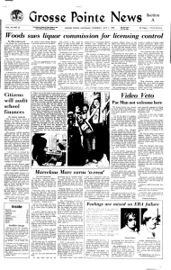 1 - Local History Archives - Grosse Pointe Public Library