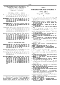 indexsa-JULY2013 1..92 - National Horseracing Authority