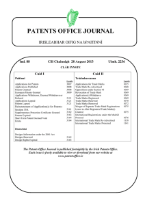 Journal 2236 - Patents Office