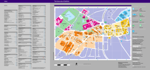 University of Sheffield Map & Index