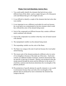 Flame Test Lab Answer Key: Identifying Elements by Flame