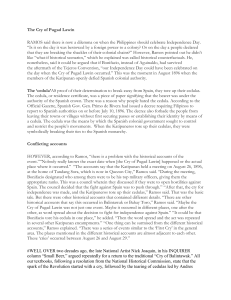 Cry of Pugad Lawin: Historical Accounts & Controversy