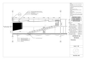 Cinema Theater Section Drawing: Structural Details